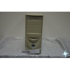 Корпус desktop, miniATX white, без б/п