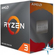 процессор Socket AM4 AMD Processor Ryzen 3, 4100 (4M Cache, 3.8GHz) #Part Number 100-100000510MPK