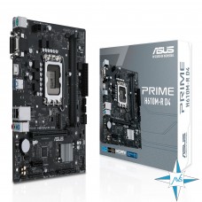 Материнская плата LGA 1700, ASUS PRIME H610M-R D4-SI Материнская плата LGA 1700, ASUS PRIME H610M-R D4-SI