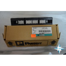 19" 1U 12-портовая наборная Panduit (CWPP12WBL), настен. черн.