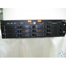 SERVER 3U RM 19" - CHENBRO Tyan S5393 (Tempest i5400PL), CPU 2x QuadCore Intel® Xeon E5440, 16 Gb RAM, SCSI Adaptec Disk Array 750 Gb