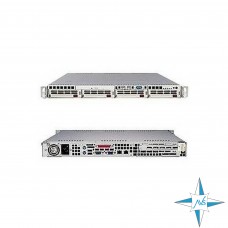 SERVER 1U RM19' SuperMicro PDSMI+ INTEL XEON 3040 1.86GHz SAS/SATA Disk BackPlane 3,5" 4x